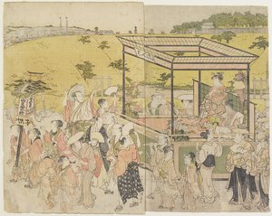 （The Sanno_ Festival Procession），1788 作者 永永鸟居